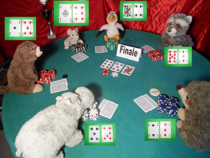 Endrunde beim Pokern